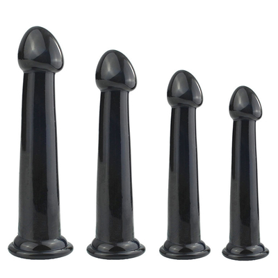 4 Boyutları Popo Fiş Eğitmen Kiti G Spot Dildo Penis Dong Prostat Masajı