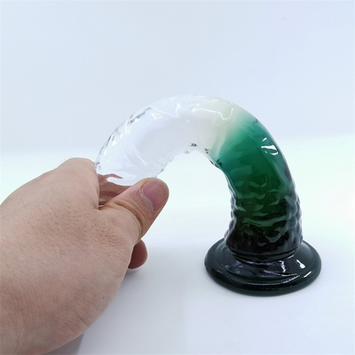 TPE Malzeme Eller Serbest Oyun Vantuz Tabanlı Esnek Gerçekçi Yapay Penis