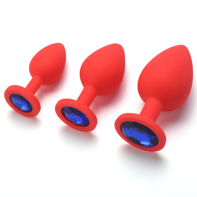 Erkekler Için seks Oyuncak Seks Oyuncak Popo Fiş Anal Seks Oyuncakları Tıbbi Silikon Seks Anal Plug 41mm X 92mm Boyutu