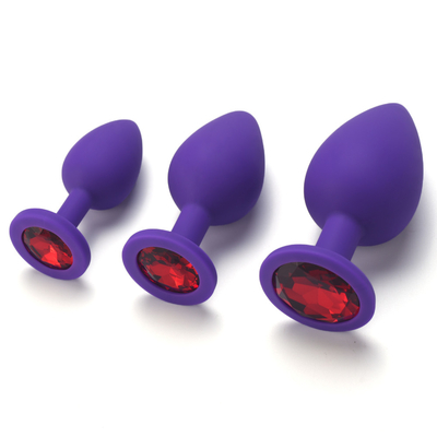 Erkekler Için seks Oyuncak Seks Oyuncak Popo Fiş Anal Seks Oyuncakları Tıbbi Silikon Seks Anal Plug 41mm X 92mm Boyutu