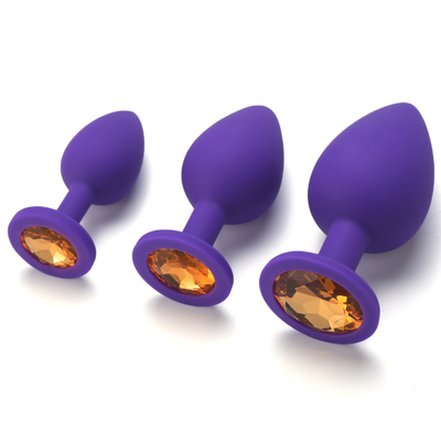 Erkekler Için seks Oyuncak Seks Oyuncak Popo Fiş Anal Seks Oyuncakları Tıbbi Silikon Seks Anal Plug 41mm X 92mm Boyutu