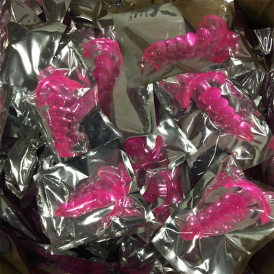 Pürüzsüz Artımlı Boncuk ile Engebeli Delight Esnek Su Geçirmez TPE Kauçuk Butt Plug