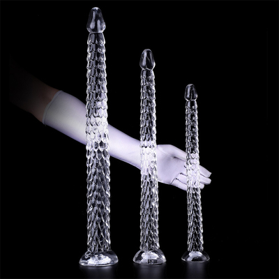 Süper Uzun Anal Butt Plug Dildo, Vantuzlu Yılan Butt Plug