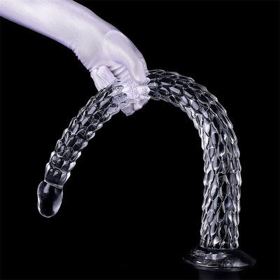 Süper Uzun Anal Butt Plug Dildo, Vantuzlu Yılan Butt Plug