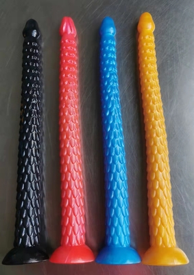 Süper Uzun Anal Butt Plug Dildo, Vantuzlu Yılan Butt Plug