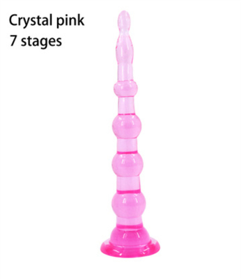 6 Boncuk Ve 7 Boncuk Anal Butt Plug, Prostage Masaj Dildo Anal Trainer Oyuncak