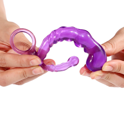 Yumuşak Su Geçirmez 3 adet Boncuk Popo Fiş, Anal Yapay Penis Fiş İçi Boş Prostat Masajı