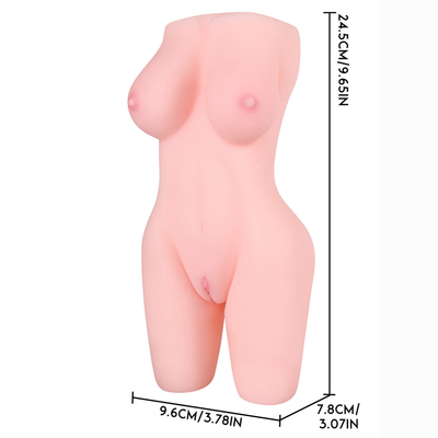 3D Gerçekçi Dokulu 2'si 1 Arada Erkek Masturbators Cep Pussy ile Dropshipping Yetişkin Seks Oyuncakları