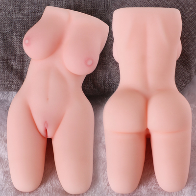 3D Gerçekçi Dokulu 2'si 1 Arada Erkek Masturbators Cep Pussy ile Dropshipping Yetişkin Seks Oyuncakları