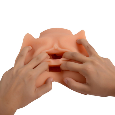 Sahte Kedi Yapay Vajina Ağız Anal Masturbator Erkekler Mastürbasyon Erkekler için Seks Oyuncakları