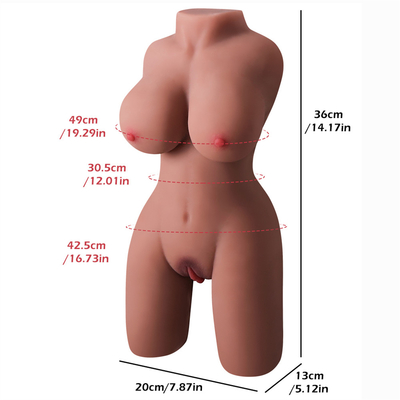 Fabrika Adam İçin En İyi Erkek Yarım Vücut Bebek Torso Gerçekçi Erkek Mastürbasyon Seks Oyuncak Satıyor
