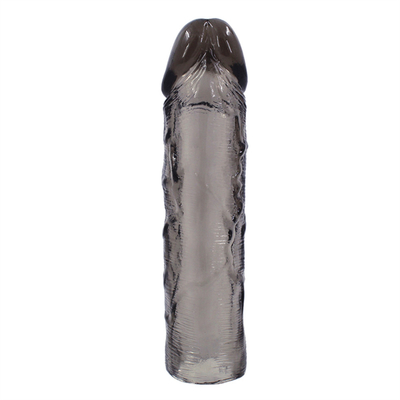 Seks Oyuncak Yapay Penis Genişletici Prezervatif Erkekler Için Penis Uzatma Kollu Horoz Silikon Gerçekçi Penis