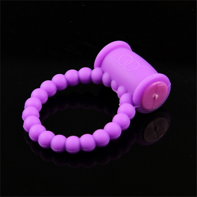 Silikon Penis Yüzüğü Vibratör Seks Ürünü