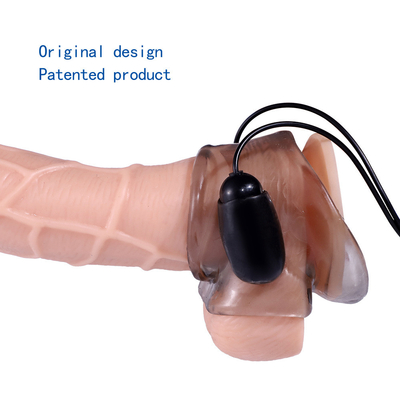 Ücretsiz TPE G Noktası Yetişkin Ürünleri Erkek Vibratör Penis Penis için Penis Yüzüğü