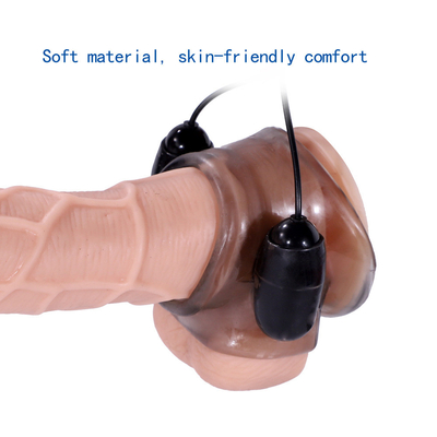 Ücretsiz TPE G Noktası Yetişkin Ürünleri Erkek Vibratör Penis Penis için Penis Yüzüğü