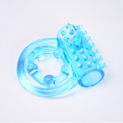 Vibration Double Locking Masaj Yüzüğü Erkek Masaj Yüzüğü Yetişkin