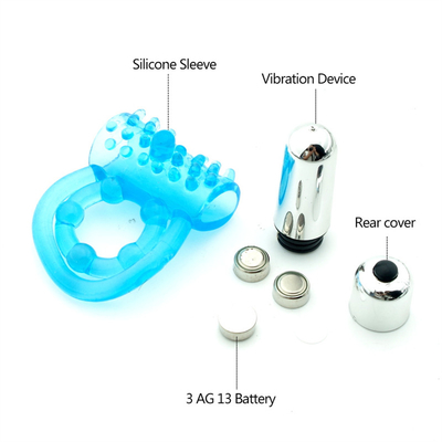Vibration Double Locking Masaj Yüzüğü Erkek Masaj Yüzüğü Yetişkin