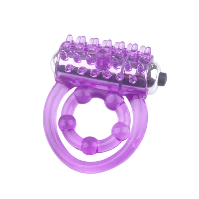 Vibration Double Locking Masaj Yüzüğü Erkek Masaj Yüzüğü Yetişkin