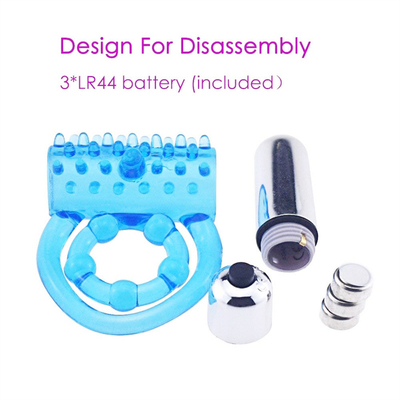 Vibration Double Locking Masaj Yüzüğü Erkek Masaj Yüzüğü Yetişkin