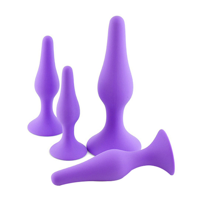 Yetişkin Erotik Oyuncak Anal için Silikon Anal Plug Erkek Prostat Masaj Butt Plug