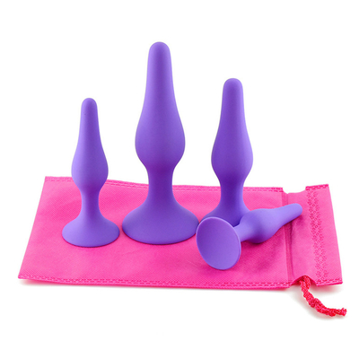Yetişkin Erotik Oyuncak Anal için Silikon Anal Plug Erkek Prostat Masaj Butt Plug