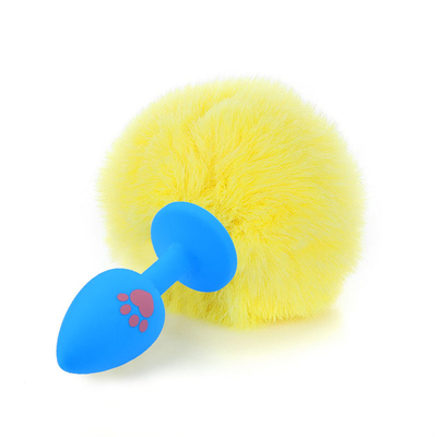 Anal Plug Kuyruk Seks Ürünleri Mastürbasyon Kadın Özel Oyuncak Silikon Anal Plug