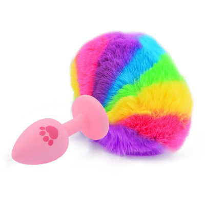 Anal Plug Kuyruk Seks Ürünleri Mastürbasyon Kadın Özel Oyuncak Silikon Anal Plug
