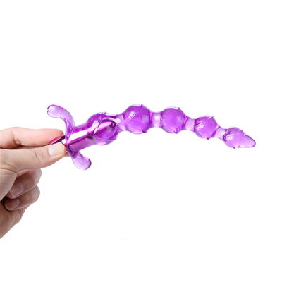 Anal Boncuk Vibratör Yumuşak Prostat Masajı Anal Plug Anal Yetişkin Oyuncaklar Kadınlar Için