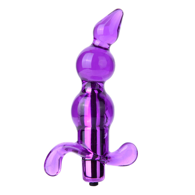 Anal Boncuk Vibratör Yumuşak Prostat Masajı Anal Plug Anal Yetişkin Oyuncaklar Kadınlar Için