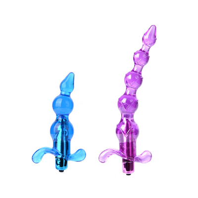 Anal Boncuk Vibratör Yumuşak Prostat Masajı Anal Plug Anal Yetişkin Oyuncaklar Kadınlar Için