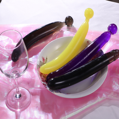 Sıcak satış Meyve Sebze kristal Dildos Anal Plug Vajina Klitoris Masajı Seks Oyuncakları Kadın Mastürbasyon Için