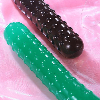 Sıcak satış Meyve Sebze kristal Dildos Anal Plug Vajina Klitoris Masajı Seks Oyuncakları Kadın Mastürbasyon Için