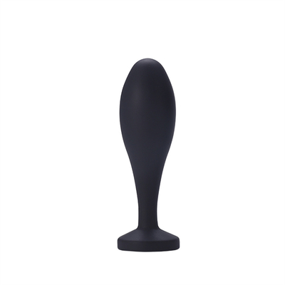 Drop Shipping Silikon Anal Seks Oyuncakları Su Damlası Tasarım Siyah Anal Masaj Butt Plug Anal Plug Set