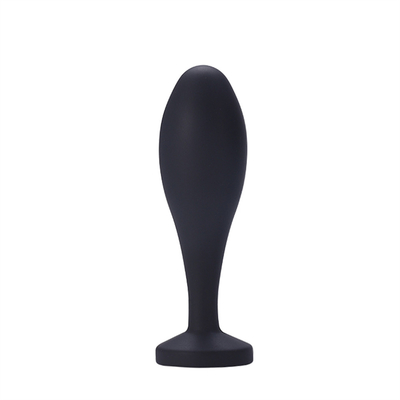 Drop Shipping Silikon Anal Seks Oyuncakları Su Damlası Tasarım Siyah Anal Masaj Butt Plug Anal Plug Set