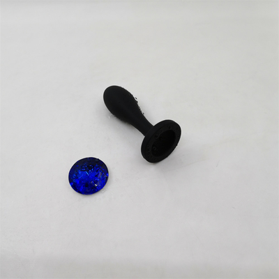 Drop Shipping Silikon Anal Seks Oyuncakları Su Damlası Tasarım Siyah Anal Masaj Butt Plug Anal Plug Set