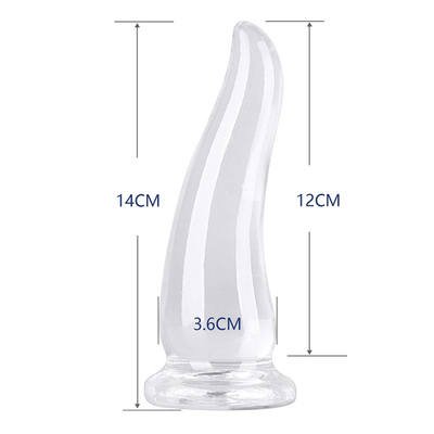 Süper Yumuşak Çomak Kıç Plugs Dildo, Yumuşak Suya Karşı Dayanıklı Erkek, Kadın Prostat Masajı