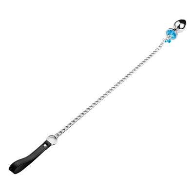 Anal Seks Oyuncakları Sokak Kıç Paslanmaz Çelik Kristal 3pcs Satır Metal Sokak Çanlı
