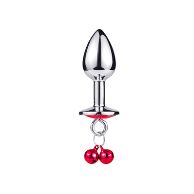 Anal Seks Oyuncakları Sokak Kıç Paslanmaz Çelik Kristal 3pcs Satır Metal Sokak Çanlı
