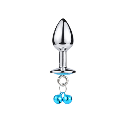Anal Seks Oyuncakları Sokak Kıç Paslanmaz Çelik Kristal 3pcs Satır Metal Sokak Çanlı