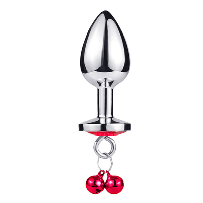 Anal Seks Oyuncakları Sokak Kıç Paslanmaz Çelik Kristal 3pcs Satır Metal Sokak Çanlı