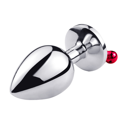 Anal Seks Oyuncakları Sokak Kıç Paslanmaz Çelik Kristal 3pcs Satır Metal Sokak Çanlı