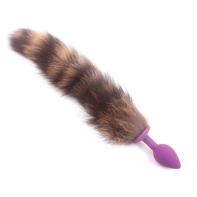 Giyilebilir Konforlu Anal Plug Oyuncaklar Silikon Tilki Kuyruk Anal Plug Kuyruk Anal Oyuncaklar Kadınlar