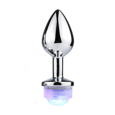 Rengi Değişen Anus Genişletme Anal Kıç Plug Uzaktan Anal Işıkla Plug Anal Plug Led Işıklarla