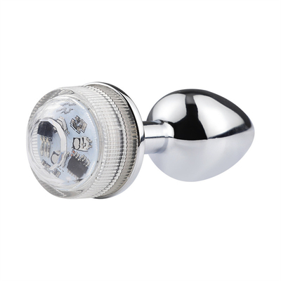 Rengi Değişen Anus Genişletme Anal Kıç Plug Uzaktan Anal Işıkla Plug Anal Plug Led Işıklarla