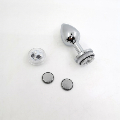 Rengi Değişen Anus Genişletme Anal Kıç Plug Uzaktan Anal Işıkla Plug Anal Plug Led Işıklarla