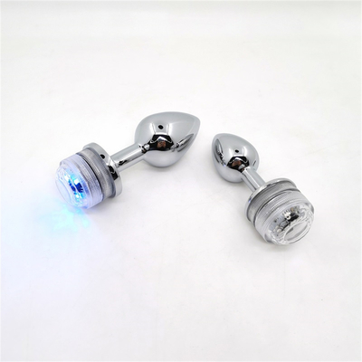 Rengi Değişen Anus Genişletme Anal Kıç Plug Uzaktan Anal Işıkla Plug Anal Plug Led Işıklarla