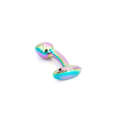 Ergenler için eşcinsel anal oyuncaklar Plug Anal Seks Metal Butt Plug Mücevher Erotik Oyuncak Mini Vibratör Anal Plug Erkekler için özel iyi/W