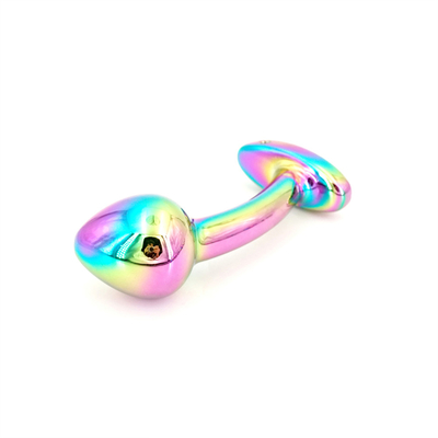Ergenler için eşcinsel anal oyuncaklar Plug Anal Seks Metal Butt Plug Mücevher Erotik Oyuncak Mini Vibratör Anal Plug Erkekler için özel iyi/W