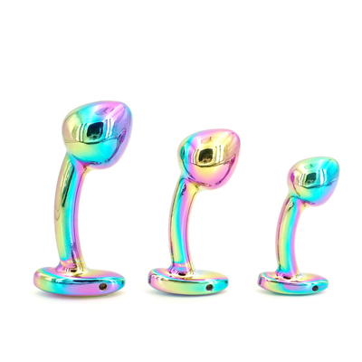 Ergenler için eşcinsel anal oyuncaklar Plug Anal Seks Metal Butt Plug Mücevher Erotik Oyuncak Mini Vibratör Anal Plug Erkekler için özel iyi/W