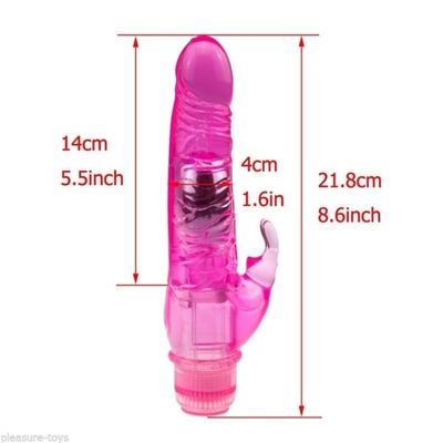 Tavşan Gözleri Penis G Noktası Vibratör Kadın Aparat Silikon Vibration Vibrating dildo